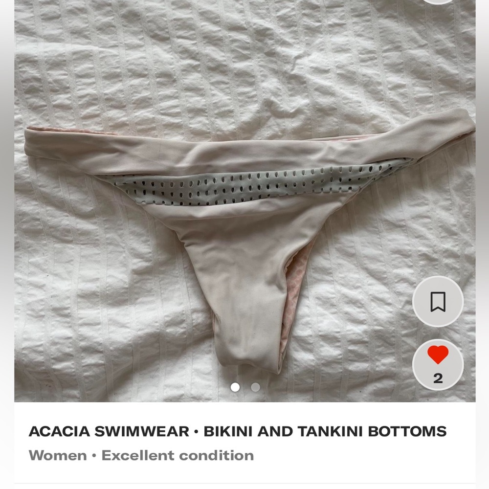 Acacia bottoms size L